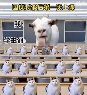  《抖音》huh猫和山羊无水印高清表情包一览 综合内容 第6张