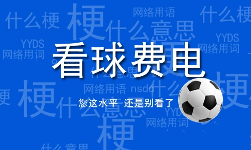  网络用语看球费电是什么梗 综合内容 第1张