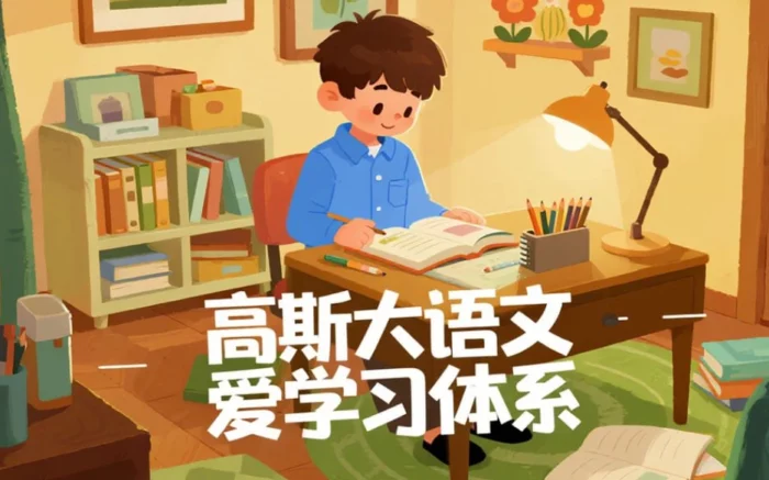 高斯大语文爱学习体系，小学1-6年级全课程