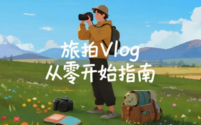 旅拍Vlog从零开始指南，拍摄剪辑到涨粉变现全流程-番茄共享网