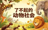 了不起的动物社会，揭秘动物王国的生存智慧
